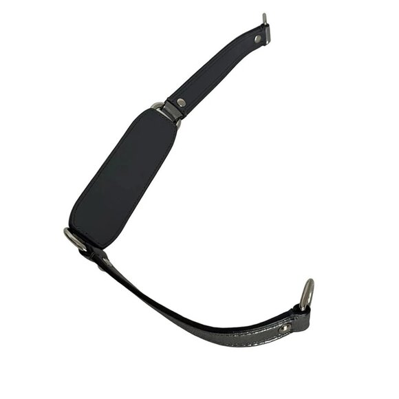 Auth COACH Ashley Perforated Leather Satchel F17130 Dark Silver Leather - - Picture 8 of 9